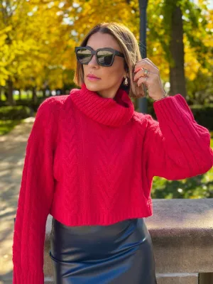 Carissa Sweater (Red)