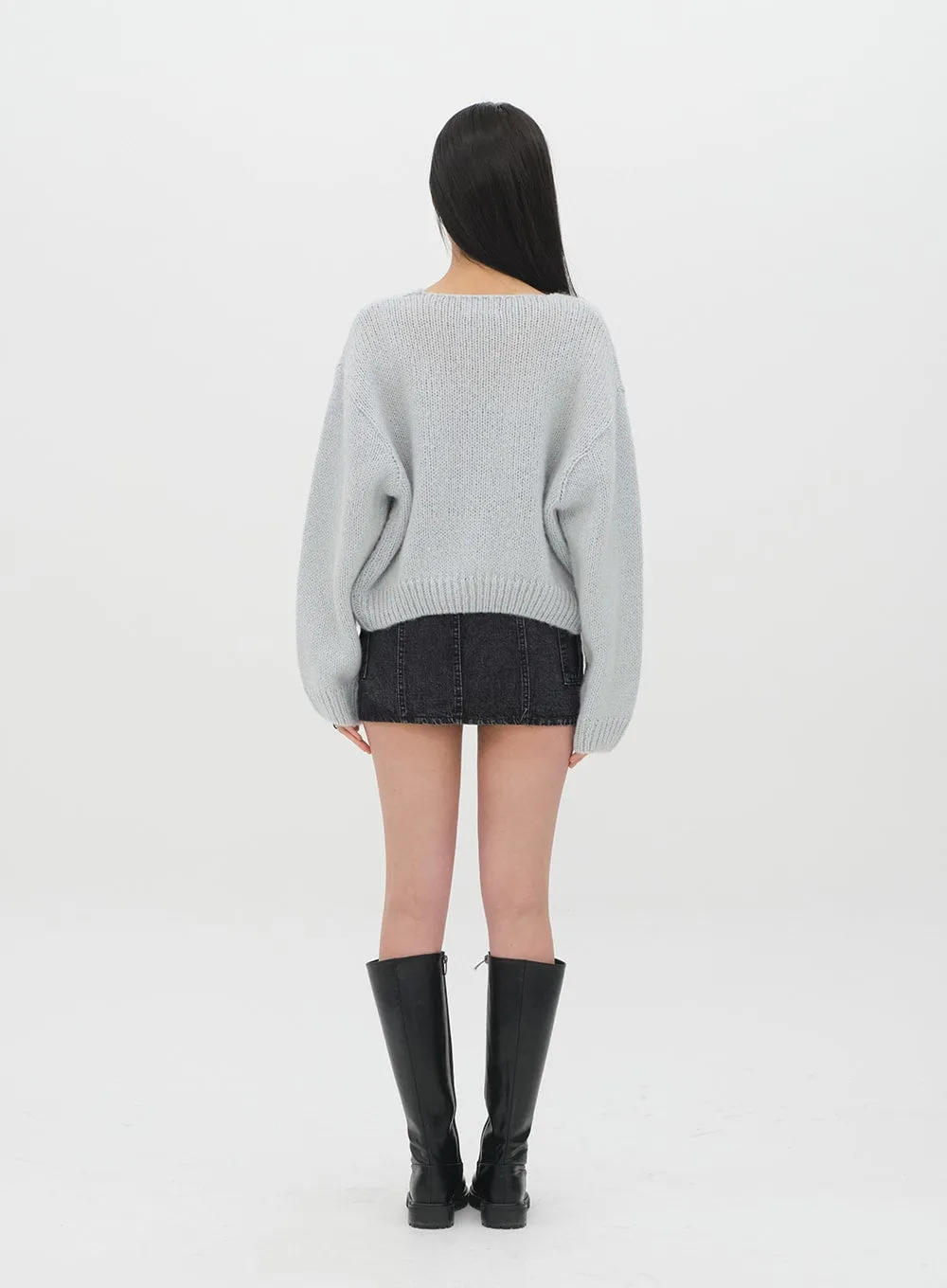 Denim Mini Skirt J21