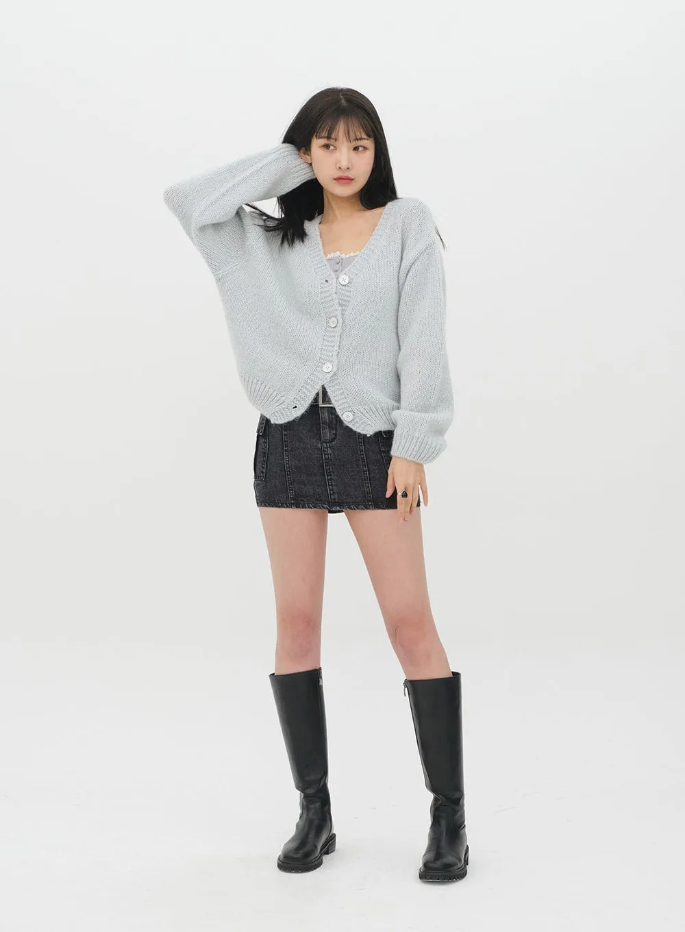 Denim Mini Skirt J21