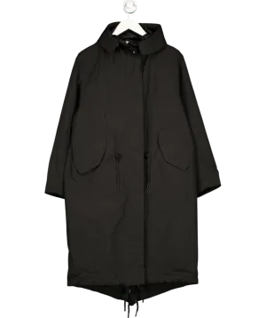 Gloverall Black Radcliff Parka Coat UK M